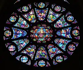 South transept rose window