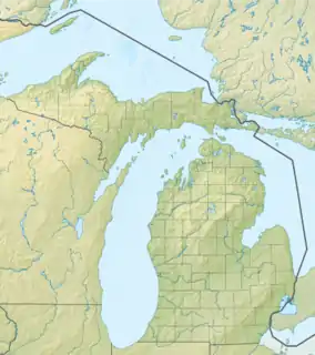 Saginaw Bay is located in Michigan