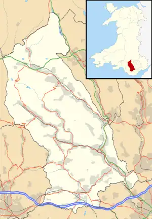 Pentre is located in Rhondda Cynon Taf