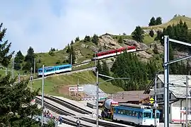 Station near the summit