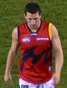 Russell Robertson kicked 428 goals for Melbourne and played 228 matches from 1997 to 2009