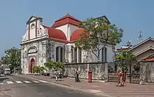 Colombo's colonial heritage is visible throughout the city, as in the historical Wolvendaal Church, established by the Dutch in 1749