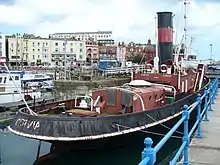 The Cervia in Ramsgate Harbour