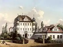 Schloss Modlau, Lower Silesia. Torn down 1950