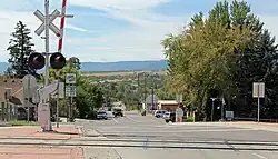 Looking south on Manhart Street in Sedalia.