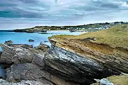 The harbour in Portnablagh