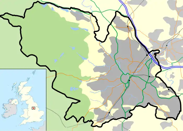 Crosspool is located in Sheffield