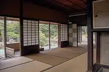 Inside the Shokintei at Katsura Imperial Villa, KyotoBuilt in 17th century