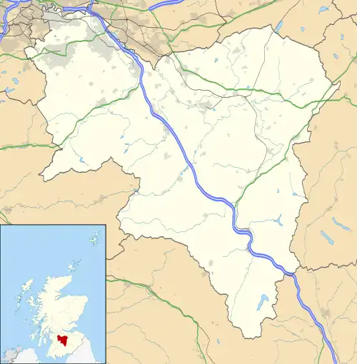 Burnside is located in South Lanarkshire