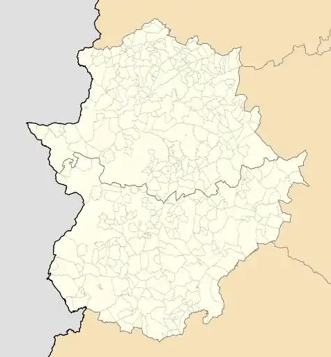 Maguilla is located in Extremadura