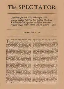 The Spectator 7 June 1711