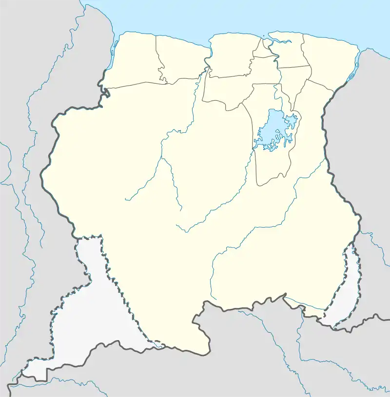 Powakka is located in Suriname