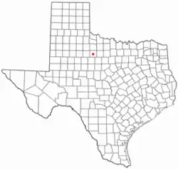 Location of Haskell, Texas