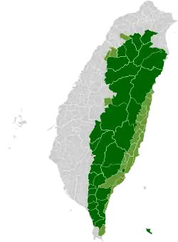 Taiwanese indigenous areas