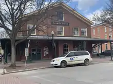 This Image shows another establishment of Meadville that animals would be auctioned off until it turned into a breakfast place