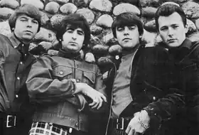 The Standells in 1966. L-R: Larry Tamblyn, Tony Valentino, Dick Dodd and Gary Lane.