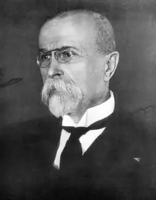 Image 26Tomas Garrigue Masaryk, philosopher, Czechoslovak president in the years 1918-1935 (from History of the Czech lands)