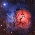 Trifid Nebula close-up