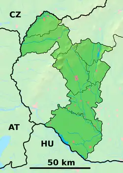 Holíč is located in Trnava Region