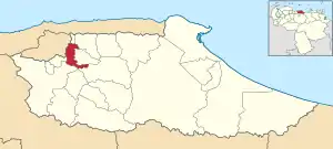 Location in Miranda