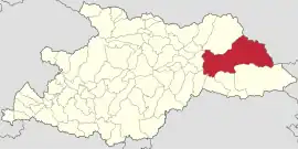 Location in Maramureș County