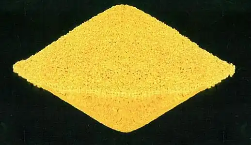 2 Yellowcake – the form in which uranium is transported to a conversion plant