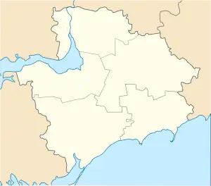 Shevchenkivskyi District is located in Zaporizhzhia Oblast